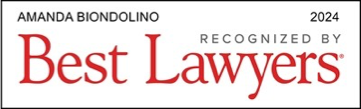 Recognized By Best Lawyers 2024 - Amanda L. Biondolino